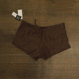 Salt + Cove Juniors Metallic Swim Shorts SC251004CB Chocolate Chip Brown L