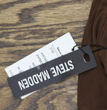 Steve Madden Womens Mesh Wide Leg Swim Cover Pants 6107043S Espresso Brown S