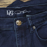 DG2 by Diane Gilman Womens Virtual Stretch Skinny Jean 676814 Indigo Blue 4P