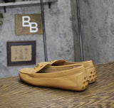 Lauren Ralph Lauren Womens Barnsbury Flat Driving Loafers Brown 10M