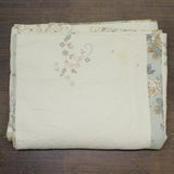 Mary Janes Farm Vintage Treasure Cotton Embroidered Bedspread Ivory King