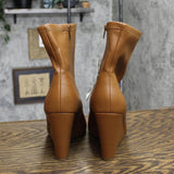 A New Day Women's Jocelyn Wedge Stretch Dress Boots 87930343 Camel 9M