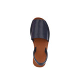 Kenneth Cole Reaction Womens Fine Glass Slingback Platform Sandal Navy Blue 5M