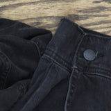 Universal Thread Womens Long Sleeve Utility Baggy Denim Jumpsuit Black 17