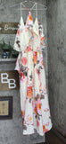 City Chic Womens Trendy Plus Size Bashful Maxi Dress Bashful Bloom Pink 16W