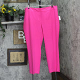 Kasper Womens Plus Size Straight-Leg Pants 10891915 Pink Perfection 20W