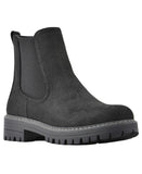Cliffs By White Mountain Womens Mastery Chelsea Bootie Boots Black 7.5W
