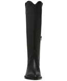 DV Dolce Vita Womens Kit Western Knee High Boot Black 6.5M