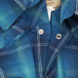 Wrangler Mens Western Snap Front Long Sleeve Shirt 166c1e13f2245e Blue Multi L