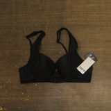 Bar III Womens Natural Beauty Balconette Bikini Swim Top MBNB24306 Black XS