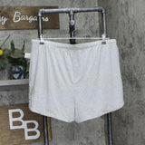 State Of Day Womens 2-Pc. Short-Sleeve Pajama Set 100180145MS Gray Heather XL