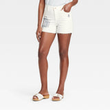 Universal Thread Women's High-Rise Vintage Midi Jean Shorts 84195726