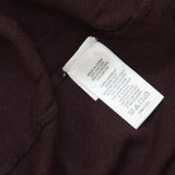 Cece Women's Long Sleeve Smock Cuff Mock Neck Sweater Dress Dark Cocoa Brown L