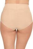 Wacoal Womens Inside Edit Shaping Brief 809307 809307 Sand Brown 2XL