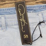 DG2 Womens Sorbet Denim Pull-On Skinny Jean 712927 Light Blue M
