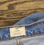 Levi's Womens 501 Curve Jeans Button Fly 94417265 Play on Ref Blue 32x30