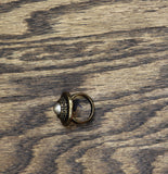 Premier Designs Vintage Hammered Gladior Shield Boho Ring Brass Gold 7.5