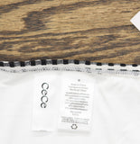 Cece Full Coverage Mid Rise Swim Bottoms 26CC306CB Black / White M