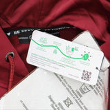 Guess Daphne Embellished Zip-Front Hoodie Sweatshirt Jacket W1BQ05K7UW2