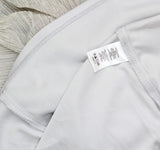 1. STATE Womens Metallic Crinkled Tiered V-Neck Dress Silver Gray / Gold XS