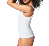 Spanx Womens Everyday Seamless Shaping Tank Top 10423R White M