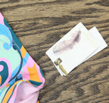 Jessica Simpson Womens Tied Hipster Bikini Bottom SSDS24706 Blue Multi S