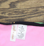 Salt + Cove Juniors Floral Side-Tie Bikini Bottom Swim SC25087B Black Multi M