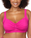 Raisins Curve Sasha Twist-Front Bikini Top N840001 Pink 20W