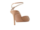 Aldo Womens Kymmberly Strappy Pointed Toe Heels 14028467 Cream Brown 7B