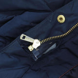 Cole Haan Women's Box-Quilt Down Puffer Coat 356SD700 Navy Blue M