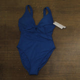 Robin Piccone Ava Knot One Piece Swimsuit 251716 Lapis Blue 10