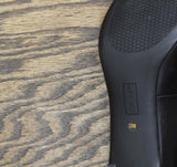 On 34th Womens Jeules Pointed-Toe Slip On Pumps 10018690100 Black Leather 12M