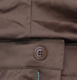 Bar III Trendy Satin Cropped Cargo Pants 100193656WN Root Beer Brown 3X