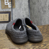 Dluxe By Dearfoams Mens Julien Clog Slippers 86802585 Gray L (11-12)
