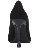 INC International Concepts Womens Saija Pumps Embellished Black Microsuede 8.5M