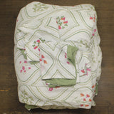 Hallmart Trisha Floral-Print 3-Piece Comforter Set 92836 Green Multi King