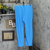 Antthony Womens Knit Ocean Waves Pull-On Cargo Pant 657716 Blue XL