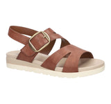 Easy Street Daydream Womens Slingback Wedge Sandals DAYDREAM Cognac Brown 9WW