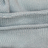 Unbranded Womens Rolled Neck Long Sleeve Sweater Blue See Measurements