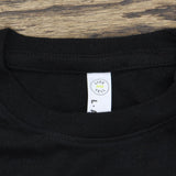 LAT Womens Fitted Graphic Mickey Mouse Sleigh Graphic T-Shirt Tee Black S