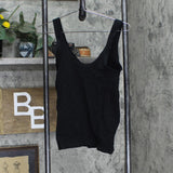 Auden Womens Stretch Unlined Cami Camisole 16638591b3814b Black XL
