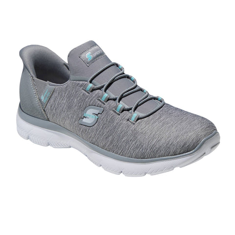 S Sport By Skechers Womens Syrka Step-Ins Sneakers 90429464 Gray 6.5M