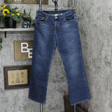 Lucky Brand Womens Vintage Button Fly Bootcut Jeans 1667e2c171baed Blue 14/32