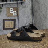 Goodfellow & Co Mens Ashwin Two Band Footbed Sandals 81202616 Black 11