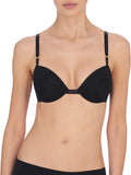 Natori Womens Luminous Demi Contour Underwire Bra 711273 Black 36D