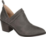 Journee Collection Womens Sophie Bootie Shoes SOPHIE-BOOTIE Gray 11M