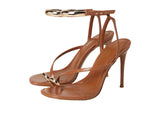 Steve Madden Womens Tia Bracelet Stiletto Heels TIA04S1 Caramel Brown 8.5M