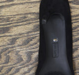 On 34th Womens Jeules Pointed-Toe Slip-On Pumps 10019803700 Black Microsuede 11M