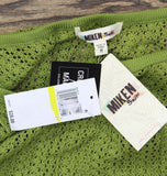 Miken Womens Crochet Cover-Up Tank Swim I2417K711 Woodbine Green M