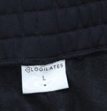 Blogilates Womens Travel Trouser High-Rise Wide Leg Sweatpants 94684937 Black L